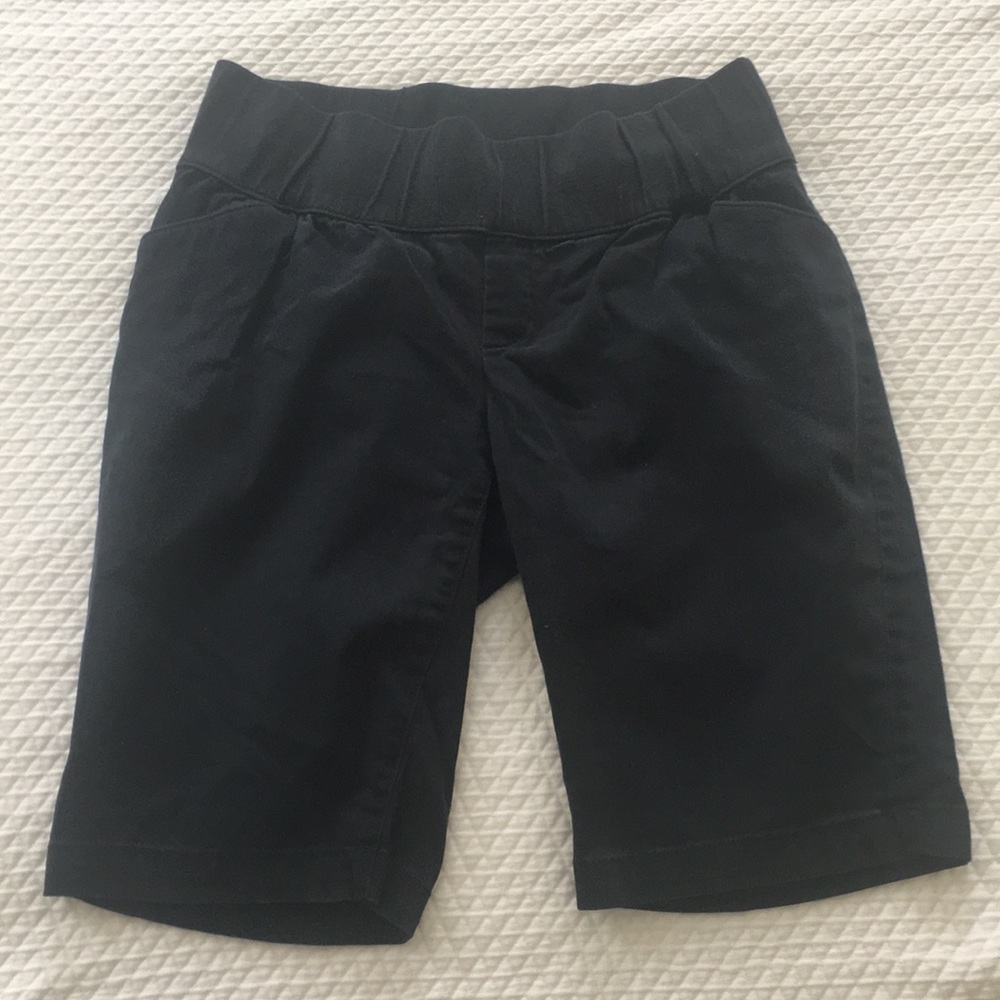 GAP Maternity Black Bermuda Shorts